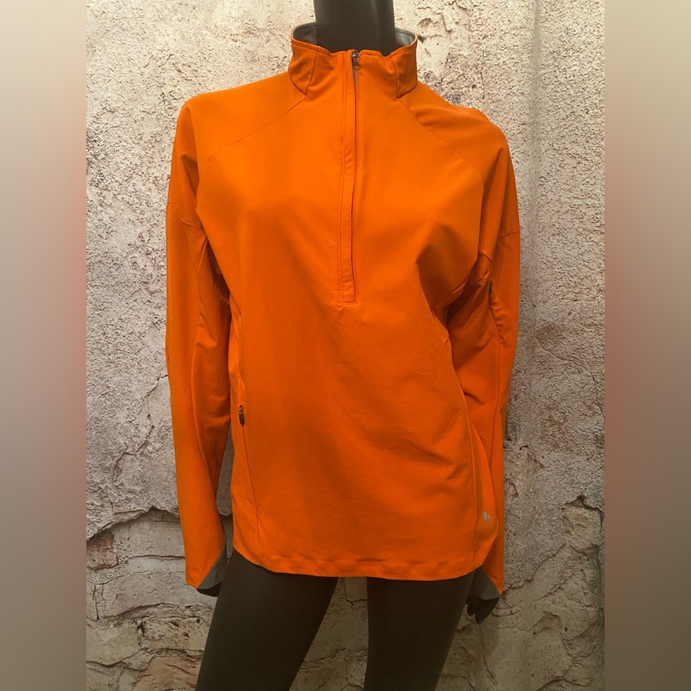 Mountain Hardwear Burnt Orange Half Zip